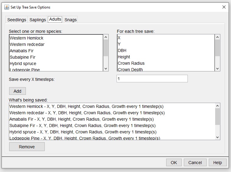 Output Setup